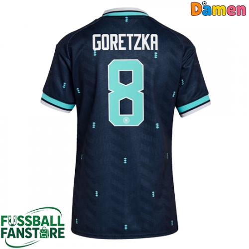 Deutschland Leon Goretzka #8 Replik Auswärtstrikot Damen WM 2026 Kurzarm